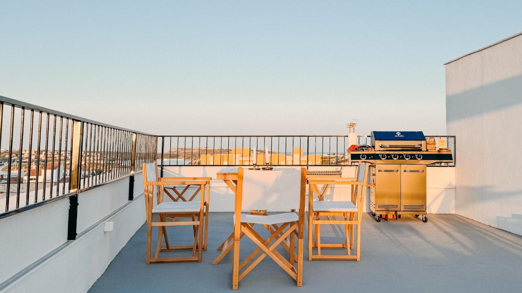 Hostal Sa Roqueta Mahon Kültér fotó
