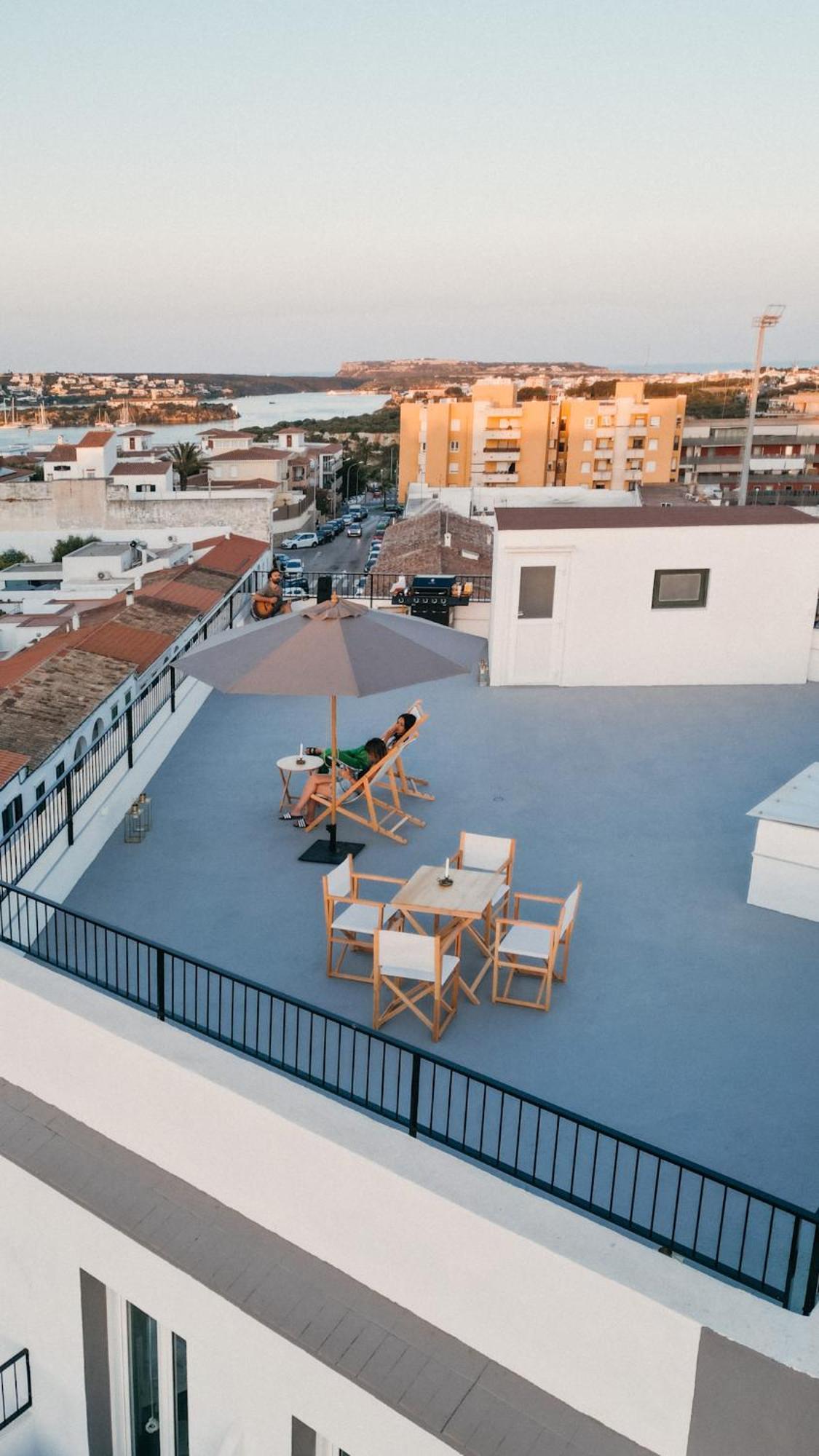 Hostal Sa Roqueta Mahon Kültér fotó